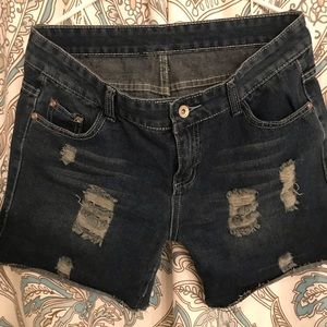 Jean shorts